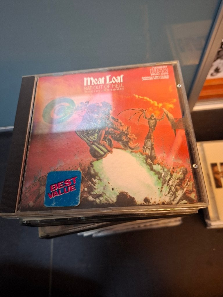cd - meat loaf - bat out of hell, CD & DVD, CD | Rock, Hard rock, Enlèvement ou Envoi, Comprend un livret, Utilisé