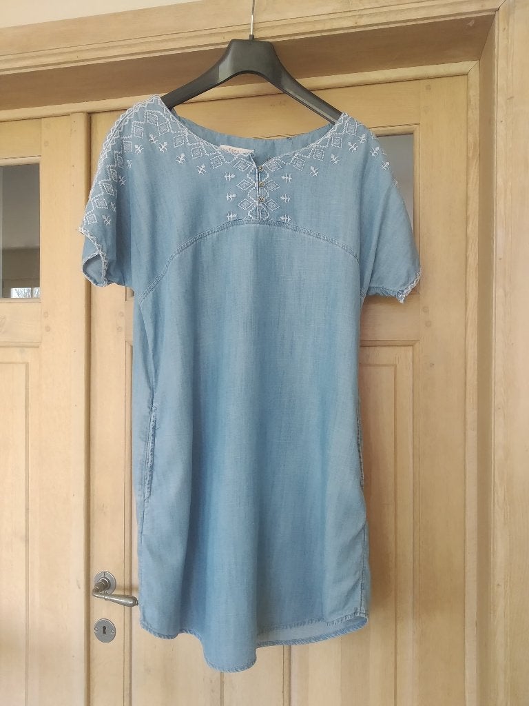 Jolie robe bleu clair Esprit taille 36, Enlèvement ou Envoi, Taille 36 (S), Comme neuf, Bleu
