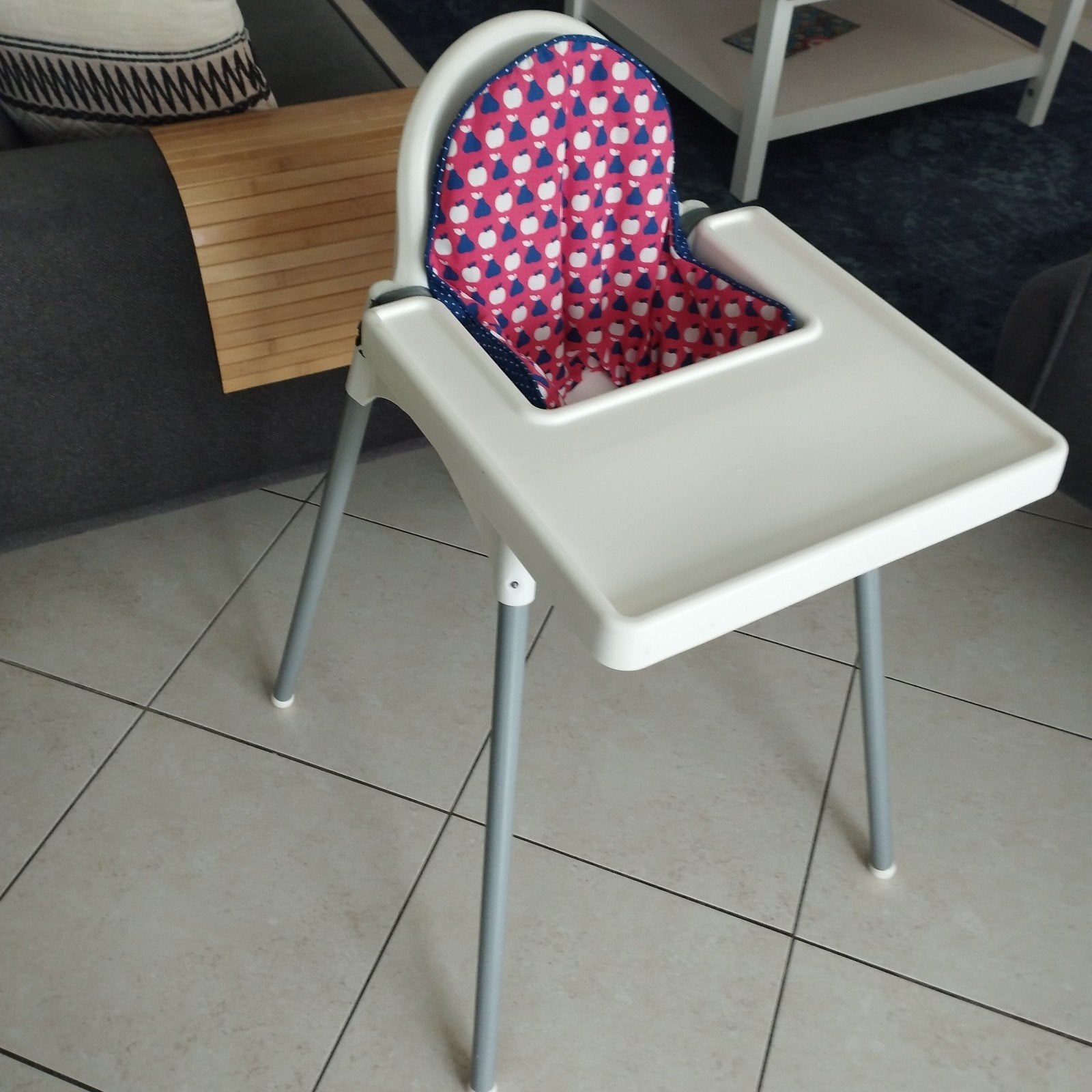 Kinderstoel ikea, Ophalen