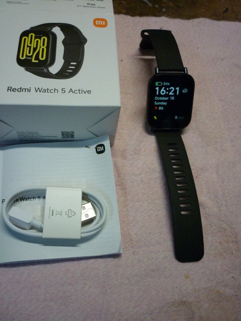 SMARTWATCH VAN REDMI, Ophalen, Xiaomi, Zwart, Zo goed als nieuw