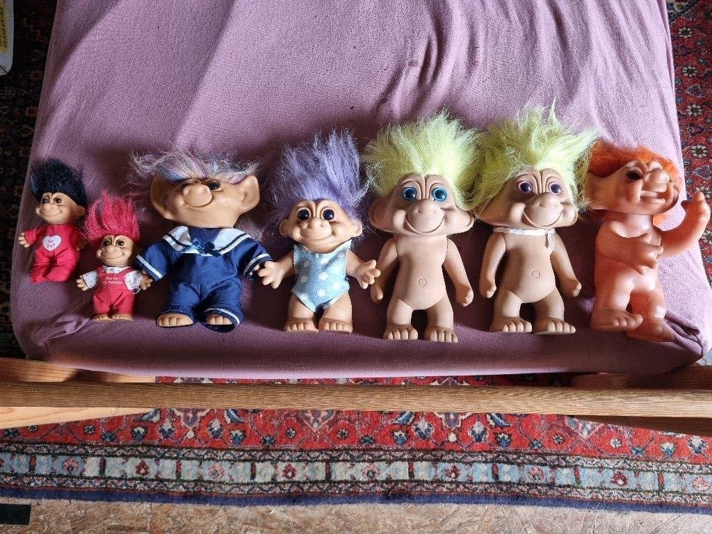 Trollen.7 stuks., Ophalen, Zo goed als nieuw, Overige typen
