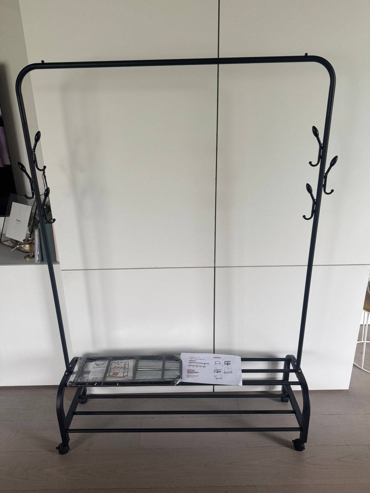 Zwart metalen kledingrek nieuw, Kleding | Dames, Kledingrekken, Ophalen, Nieuw