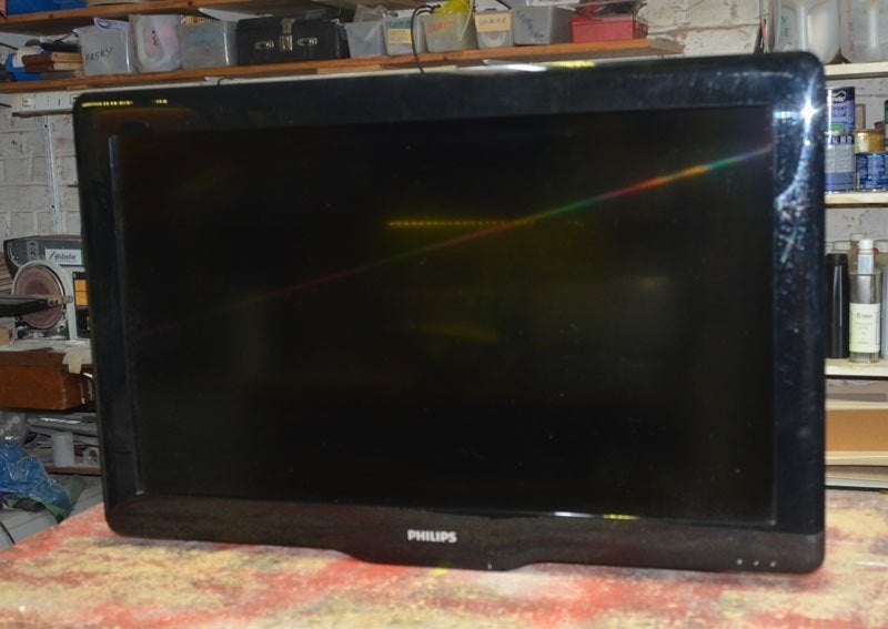 Télévision Philips 32" (et élévateur pour TV), Philips, 50 Hz, 80 à 100 cm, Enlèvement