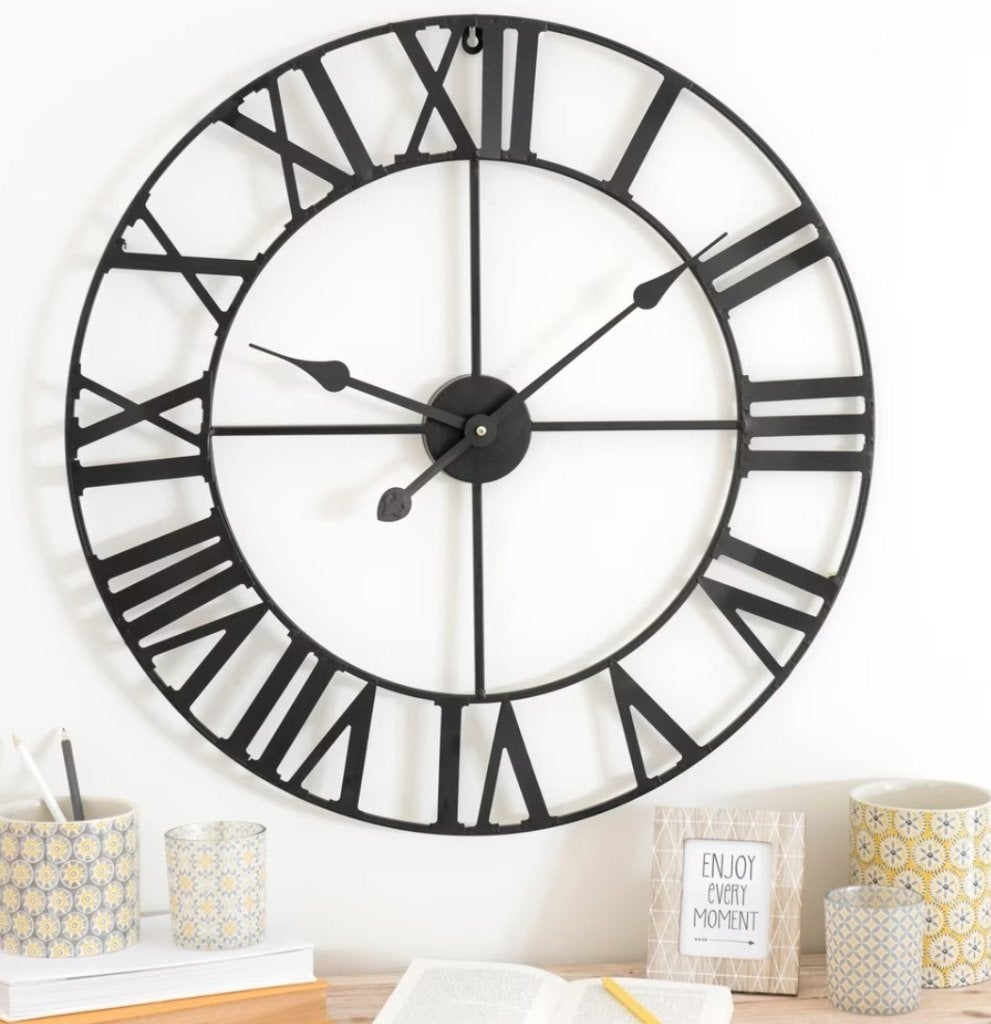 Horloge diam 72 cm (ne marche pas), Antiquités & Art, Enlèvement