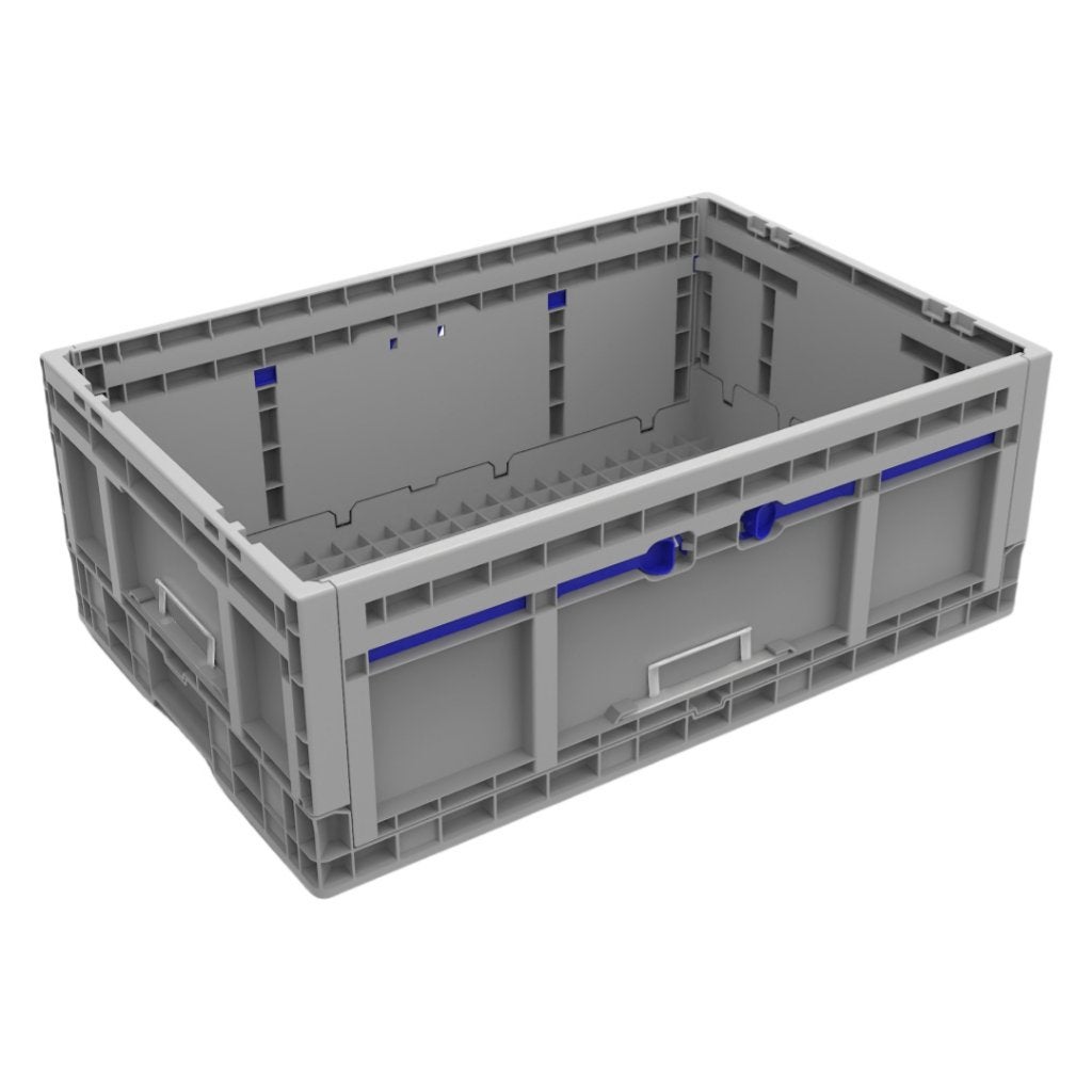 Bac Euronorm Pliable 600x400x230, Neuf, Repliable, Moins de 35 cm, Enlèvement