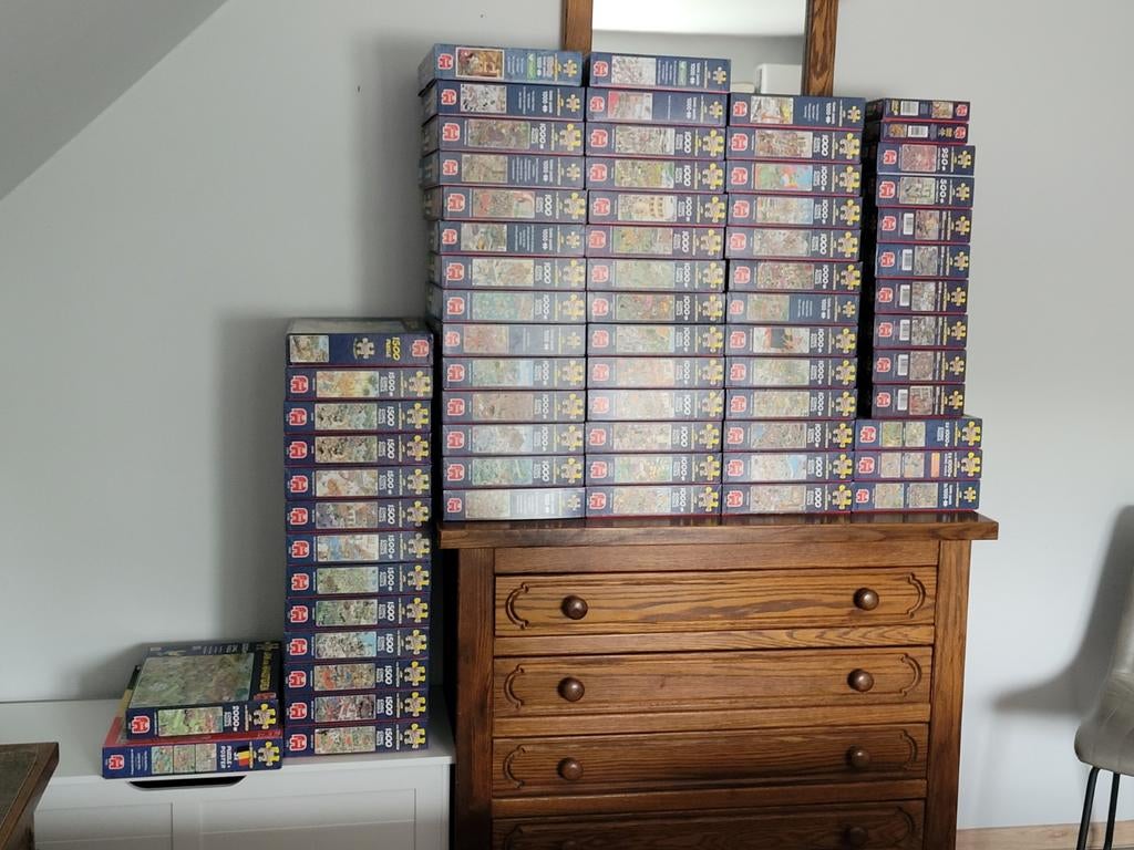 Différents puzzles Jan Van Haasteren, Enlèvement ou Envoi