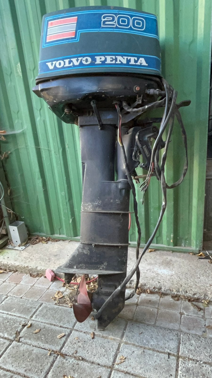 Volvo Penta 200 Buitenboordmotor + Extra Motor, Ophalen, Gebruikt, Motor en Techniek, Motorboot