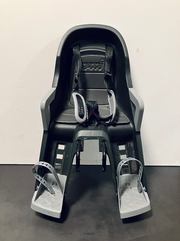 Fietsstoeltje Guppy (vooraan), Vélos & Vélomoteurs, Accessoires vélo | Sièges de vélo, Siège avant, Repose-pieds, Enlèvement, Utilisé