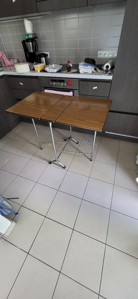 Vintage retro formica  keukentafel, Ophalen
