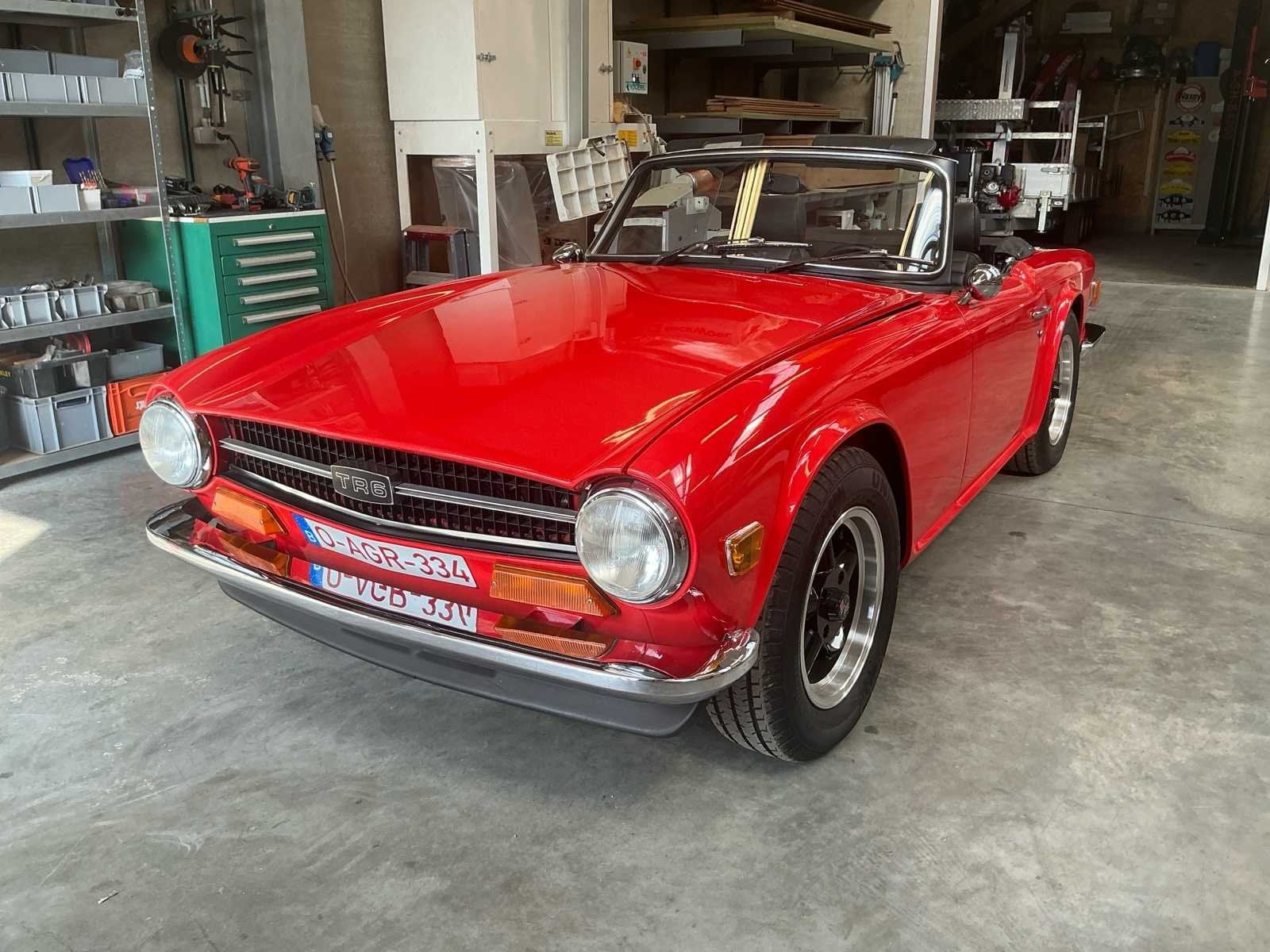 Voiture classique Triumph TR6 1969, Achat, Entreprise, Boîte manuelle, Triumph