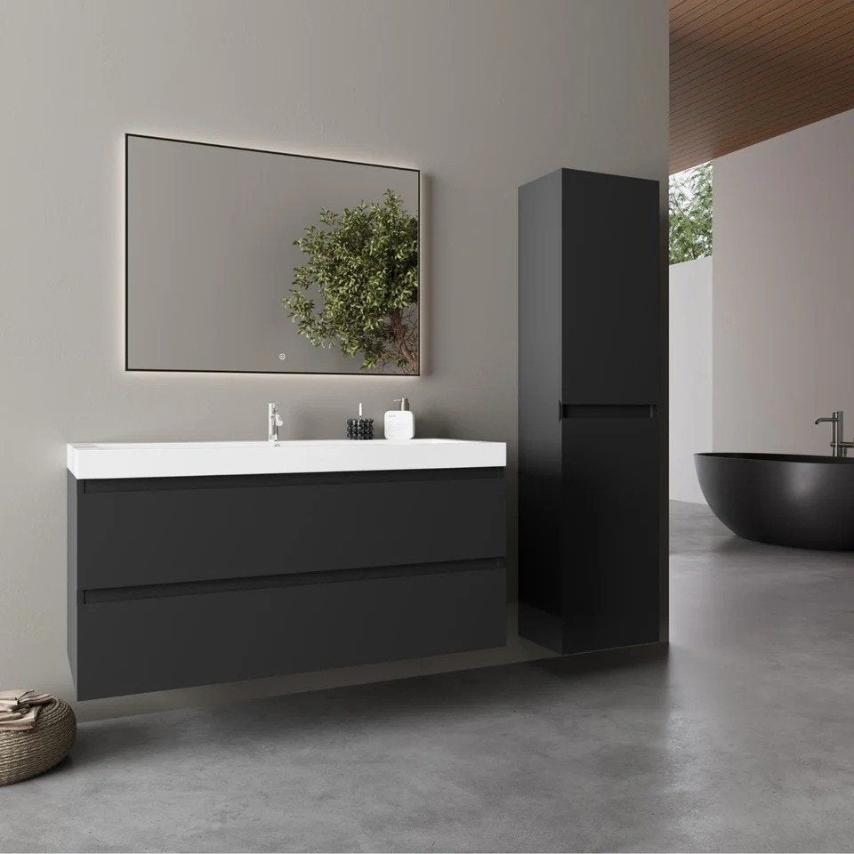 Baignoire îlot + meuble vasque + WC suspendu – neuf, Bricolage & Construction, Enlèvement, Neuf, Baignoire