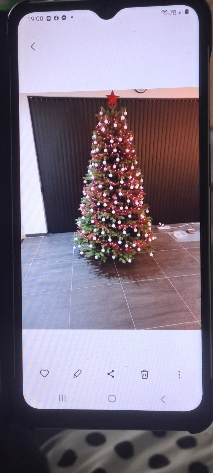 arbre de Noël artistique de 1,75 m de haut, Enlèvement ou Envoi, Comme neuf