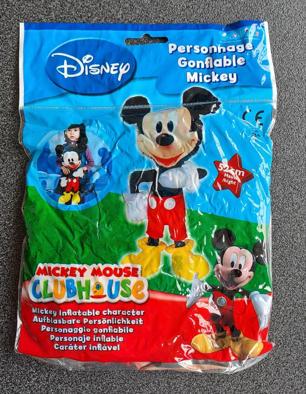 Opblaasfiguur Mickey Mouse - NIEUW!, Enfants & Bébés, Enlèvement ou Envoi