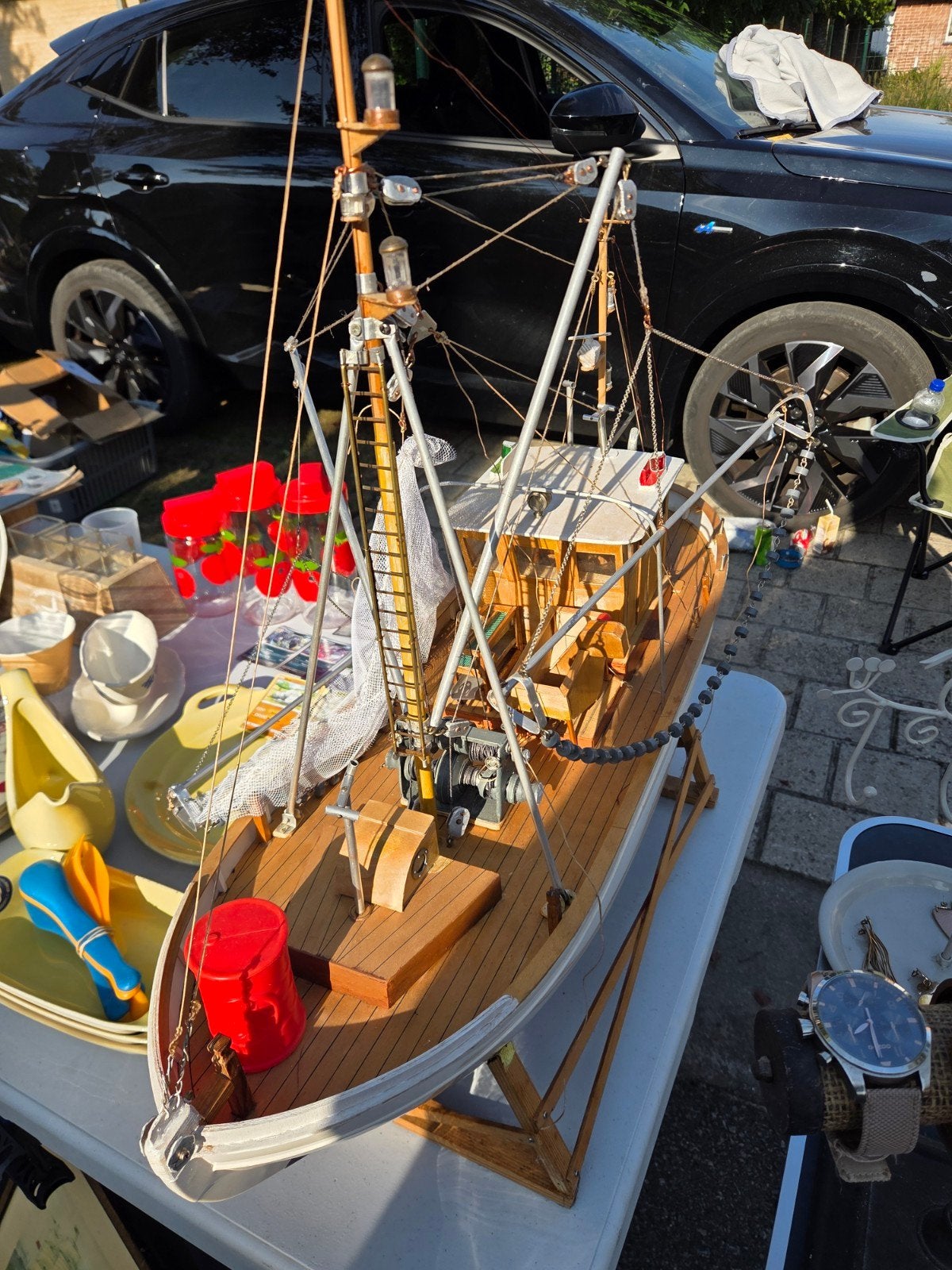 Boot te koop, Enlèvement