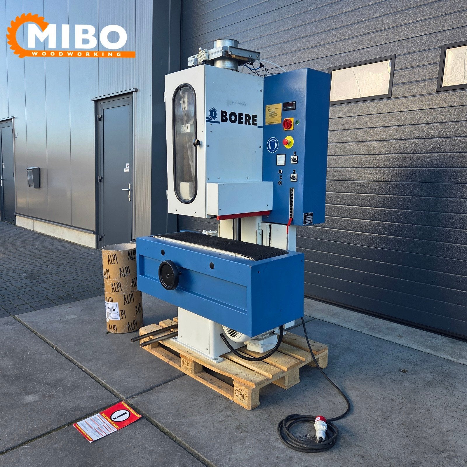 Boere breedbandschuurmachine 300mm Oscillerende machine, Doe-het-zelf en Bouw, Ophalen of Verzenden