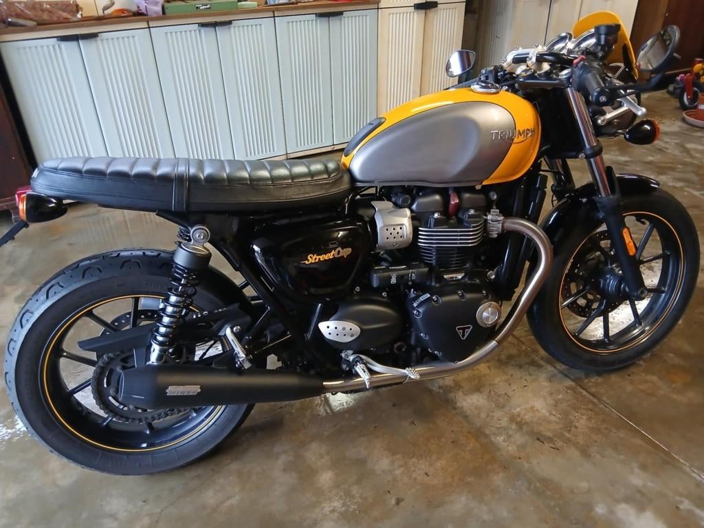 Triumph street cup, Motoren, Motoren | Triumph, Particulier, meer dan 35 kW, 2 cilinders, ABS, Traction Control, Handgeschakeld