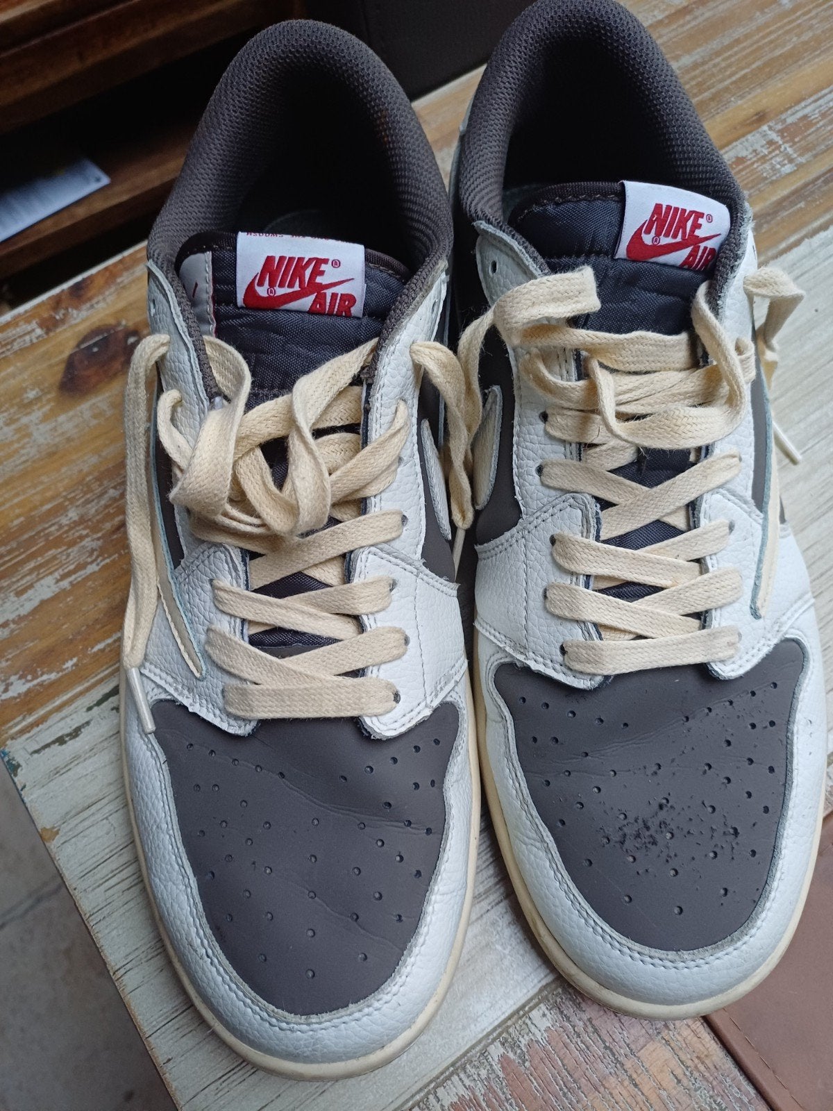 Nike Air Jordan /Travis Scott 1 Low OG reverse moka, Enlèvement