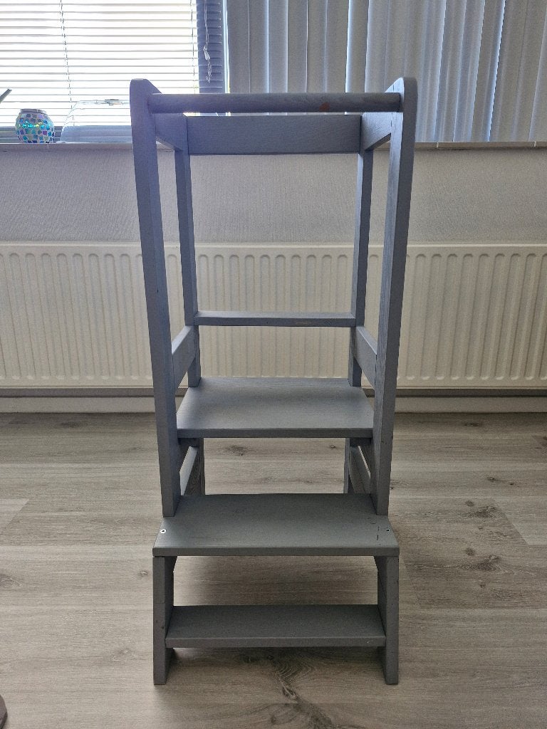 Montessori Leertoren - Licht Grijs, Ophalen, Gebruikt, Stoel(en)