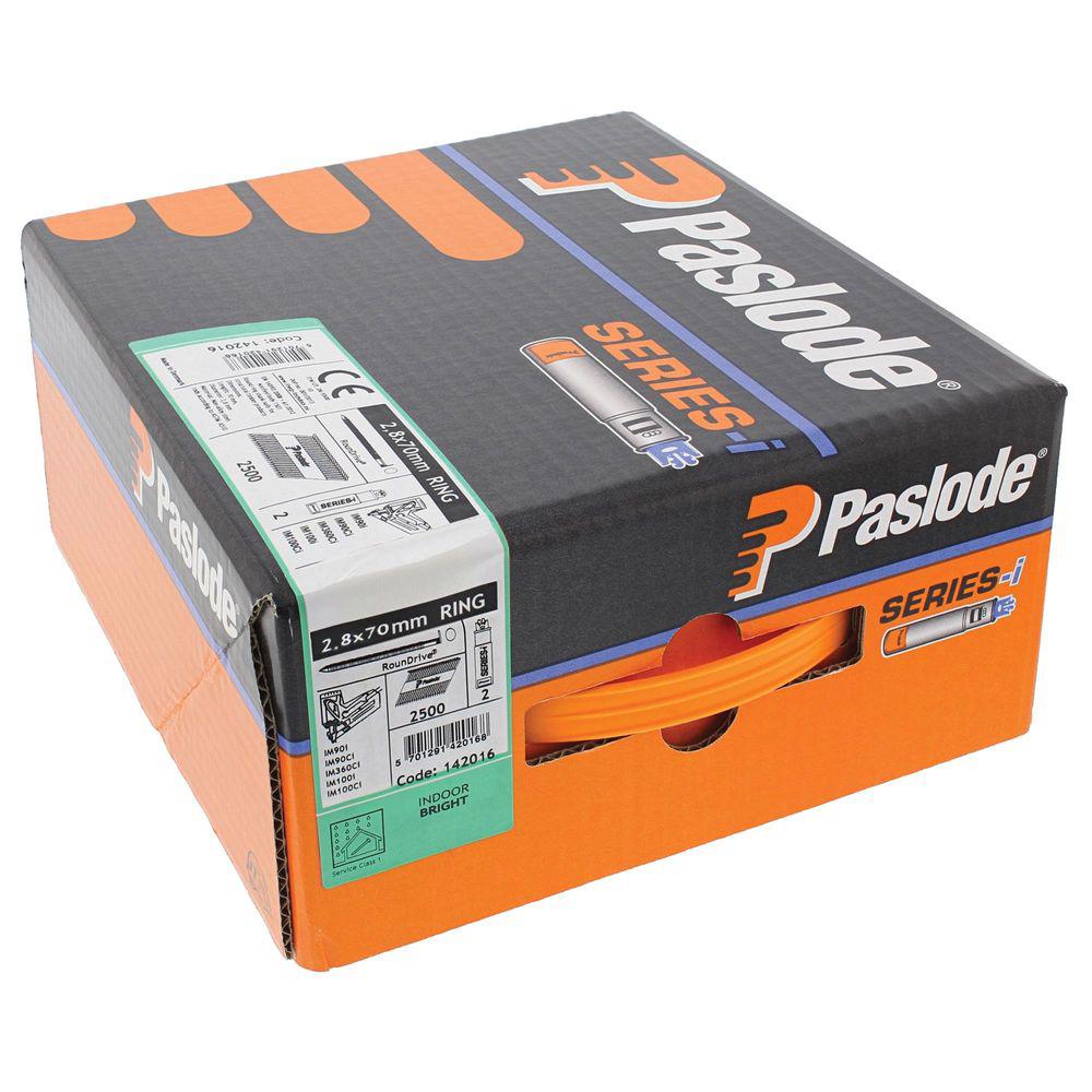 Ongeopend paslode 2.8 x75 incl 2 gaspatrooon 75€, Ophalen, Zo goed als nieuw