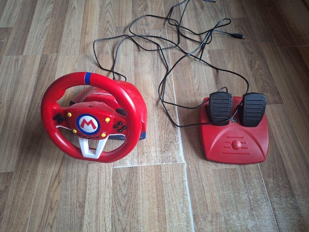 mario kart race stuur, Ophalen, Zo goed als nieuw, Switch, Stuurtje of Sportattribuut