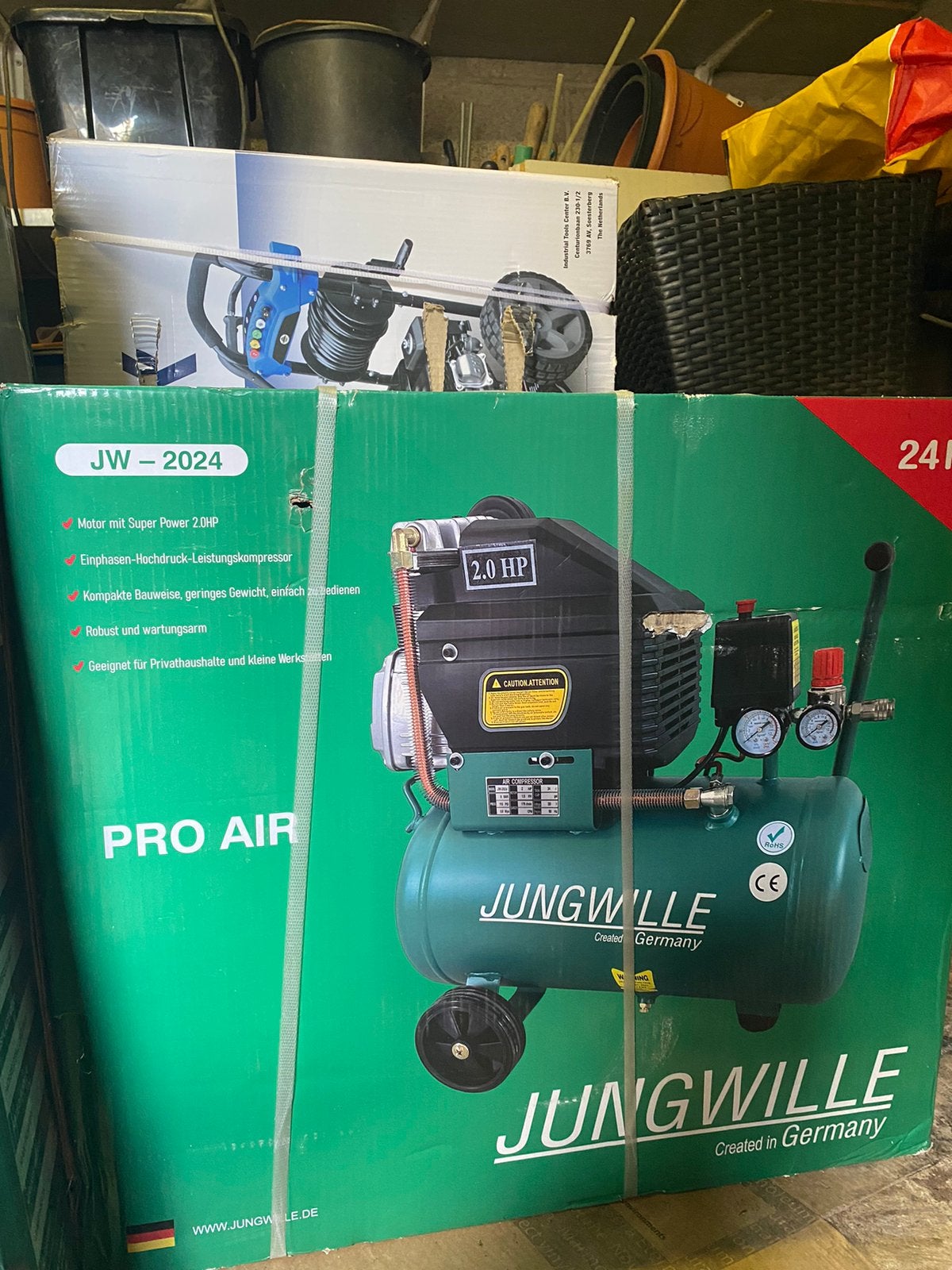 Compressor, Ophalen, Zo goed als nieuw