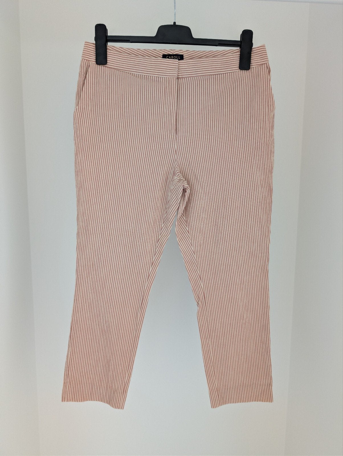 Caroll Paris damesbroek/ chino - Maat 42, zie afmeting, Maat 42/44 (L), Ophalen of Verzenden, Lang, Gedragen