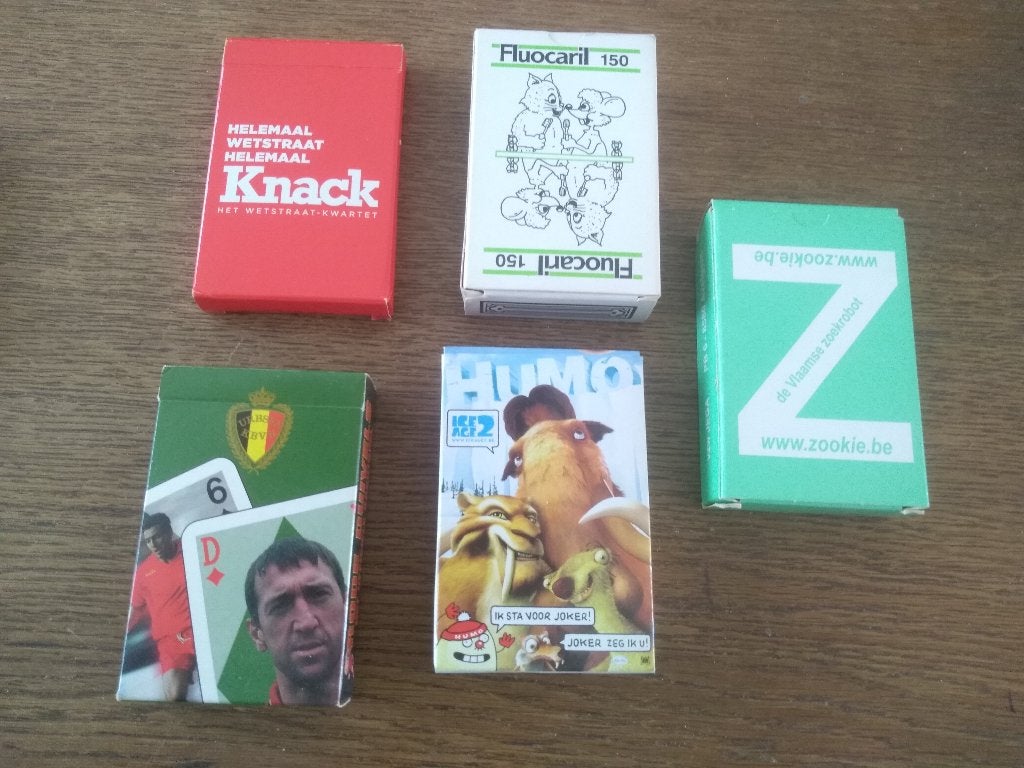 10  sets speelkaarten, Ophalen, Nieuw, Speelkaart(en)