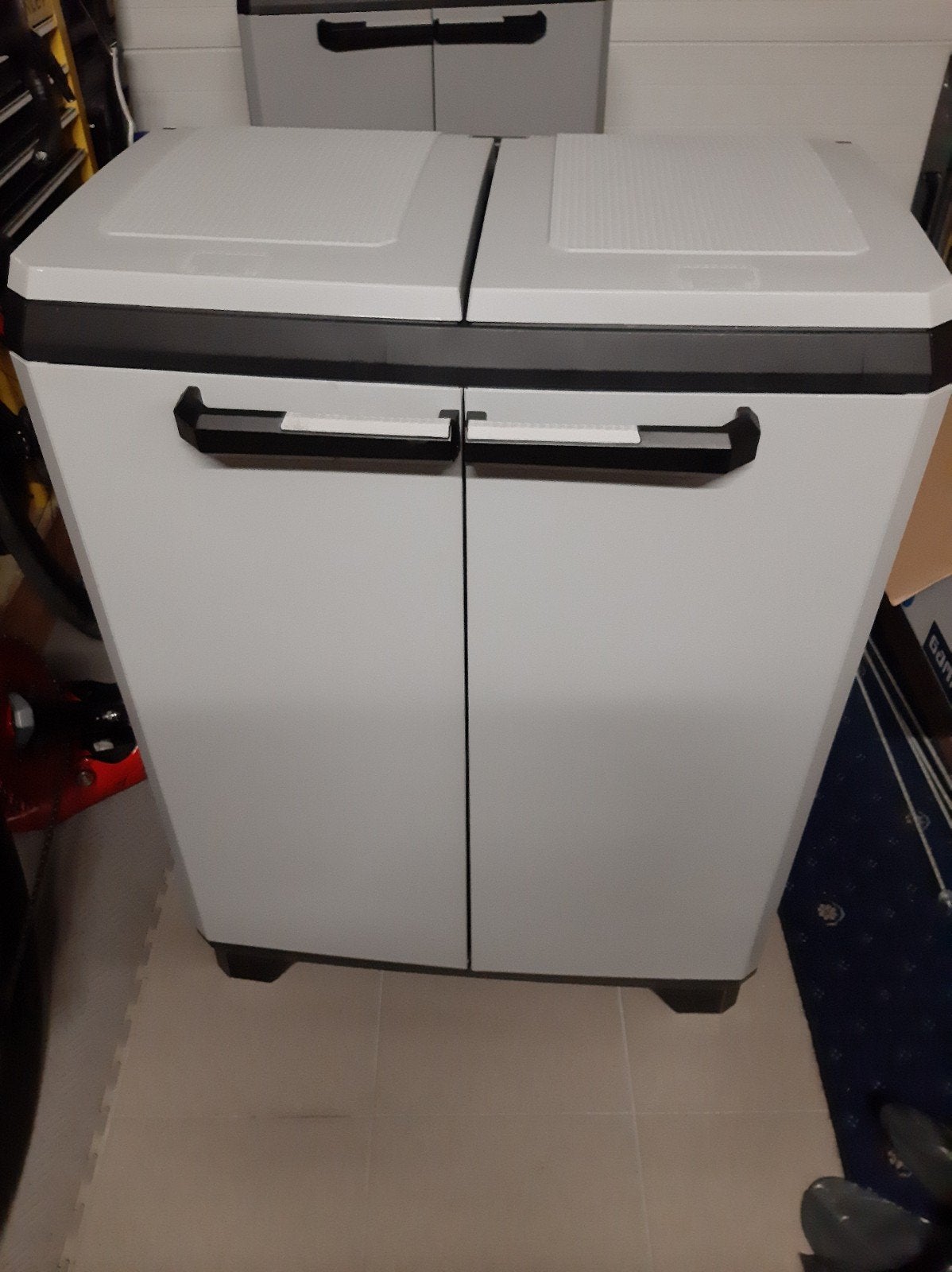 Vuilnisbak keter 2x110L, Ophalen