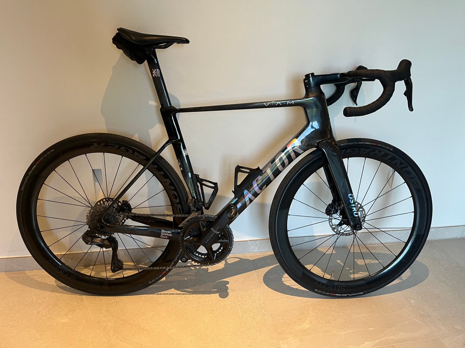 Factor Ostro VAM 2.0 (56), Fietsen en Brommers, Carbon, Heren, Zo goed als nieuw, Meer dan 20 versnellingen