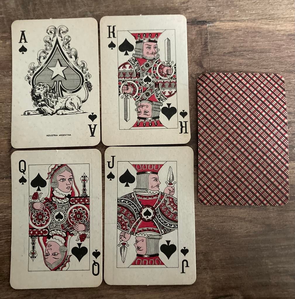 Oud Argentijns kaartspel, Verzamelen, Speelkaarten, Jokers en Kwartetten, Verzenden, Nieuw, Speelkaart(en)