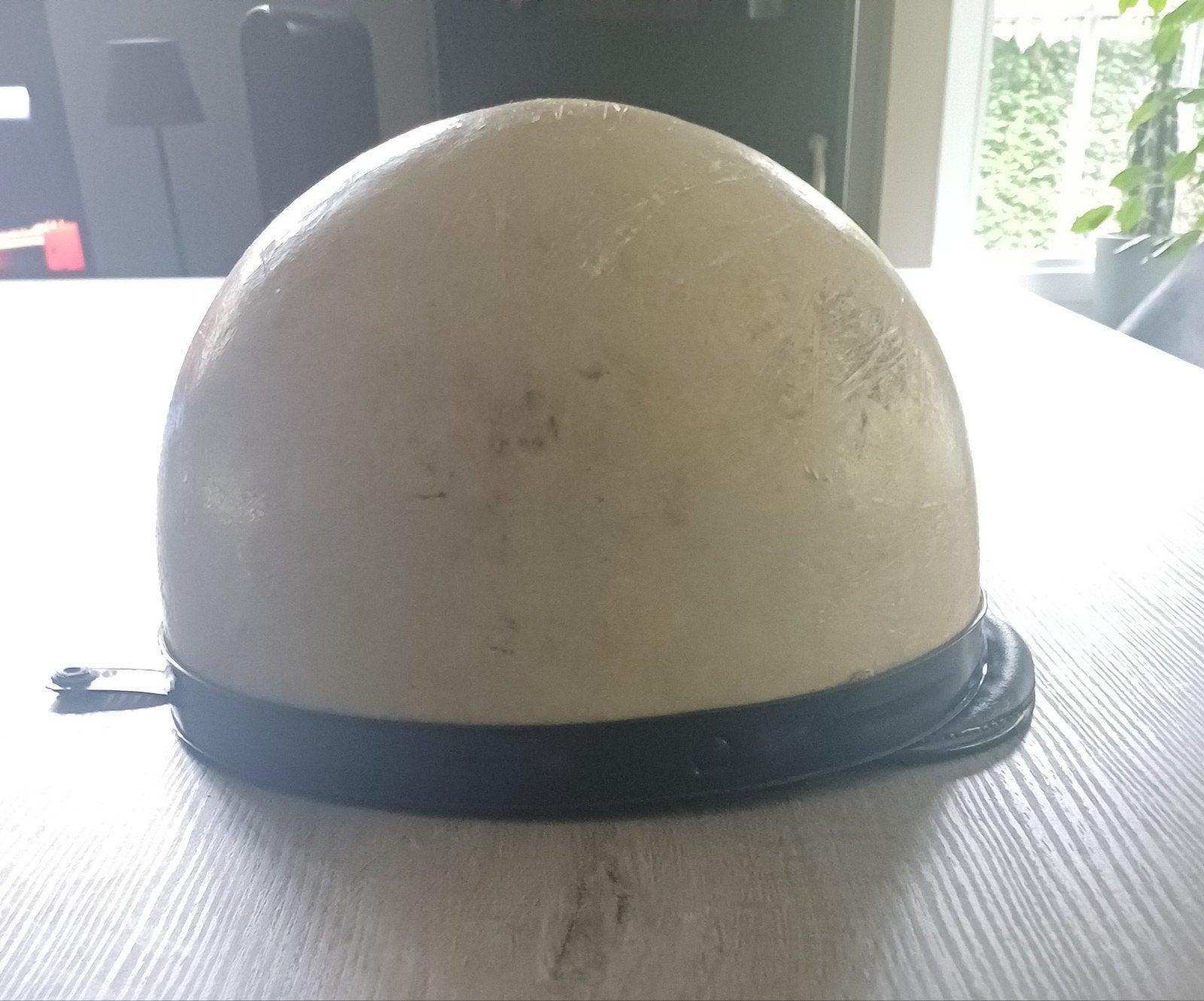 Retro Vespa helm, Ophalen of Verzenden, Gebruikt, Large, Levior