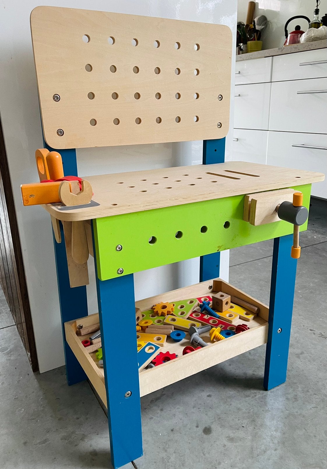 Houten werkbank Hape, Enlèvement, Utilisé