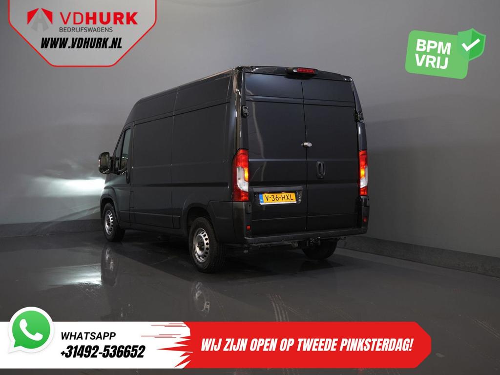 Opel Movano 35 2.2 CDTI 140 pk Aut. L2H2 NL Auto/ LED/ Virtu, Auto's, Bestelwagens en Lichte vracht, Automaat, Zwart, Bedrijf