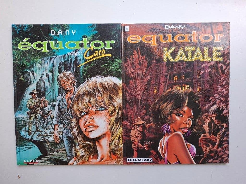 EQUATOR TOMES 1 ET 2 SERIE COMPLETE TBE DANY TOUS EO, Série complète ou Série, Enlèvement ou Envoi, Comme neuf