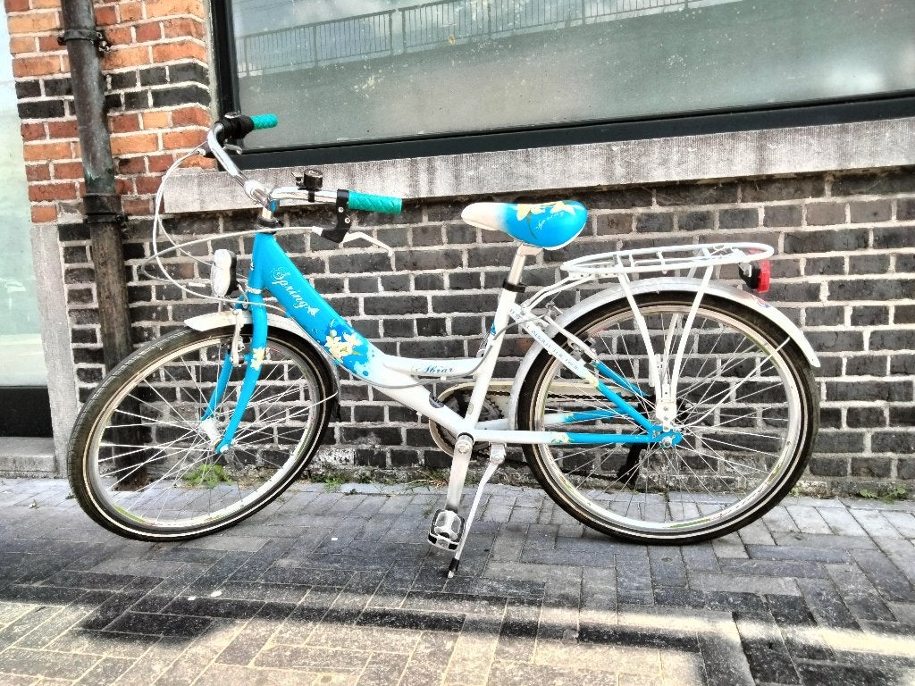 kinderfiets, Fietsen en Brommers, Fietsen | Kinderfietsjes, Ophalen, 20 inch of meer, Gebruikt, Abrar
