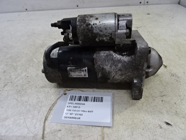 DÉMARREUR Opel Insignia (01-2008/03-2017) (55585238), Autos : Pièces & Accessoires, Opel, Opel Automobile GmbH, Utilisé, Kontakt-opel@opel.com