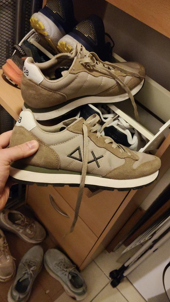 sneakers sun68, Bruin, Ophalen of Verzenden, Zo goed als nieuw, Sneakers