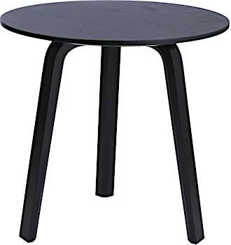HAY Bella Coffee Table Black / D45cm - H39cm, Huis en Inrichting, Tafels | Salontafels, Nieuw, Minder dan 50 cm, Minder dan 50 cm