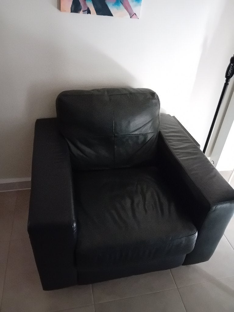 Lounge zetel, Ophalen, Eenpersoons, Zo goed als nieuw, Minder dan 150 cm