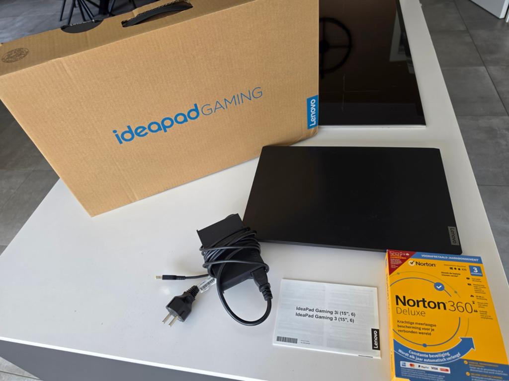 Lenovo IdeaPad 3 Gaming - Amper gebruikt! In nieuwstaat., Computers en Software, Ophalen, 15 inch, Gaming, SSD