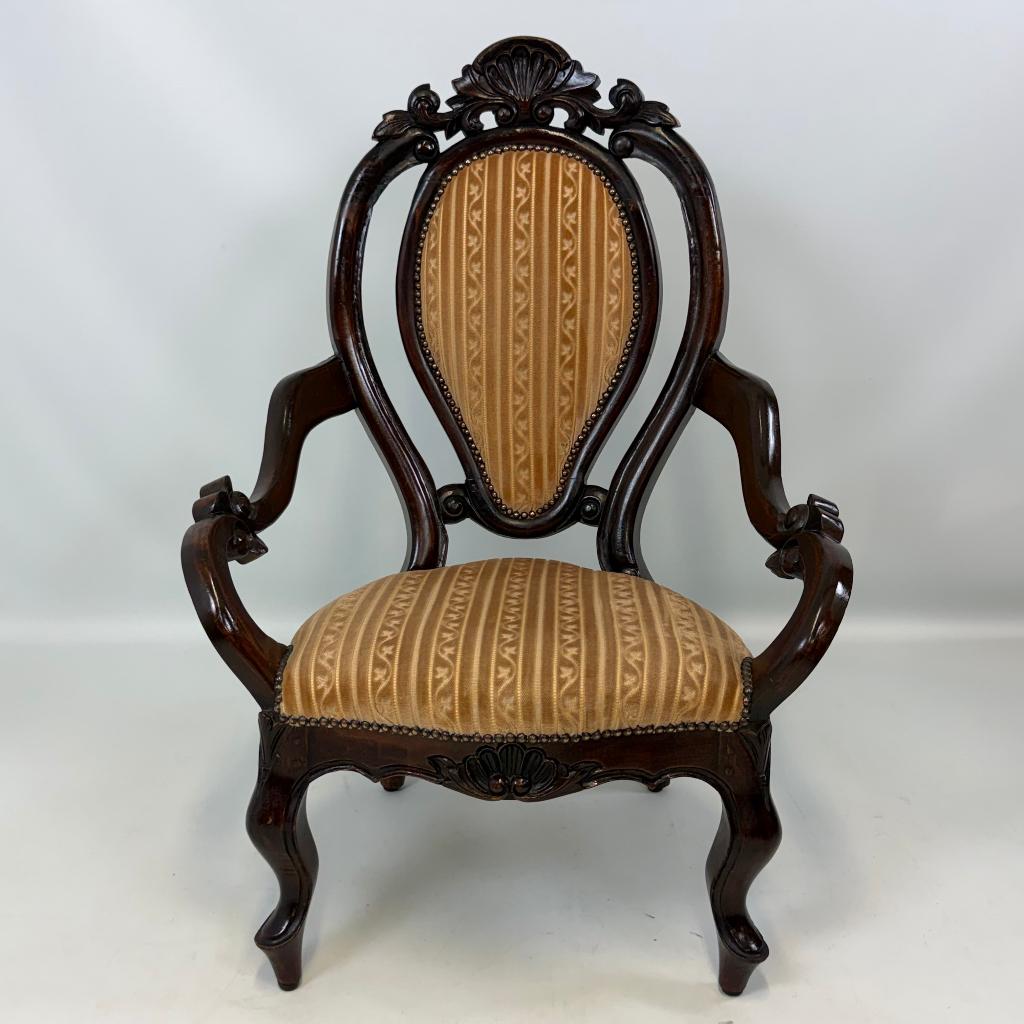 Fauteuil de cheminée victorien, Antiquités & Art, Enlèvement ou Envoi