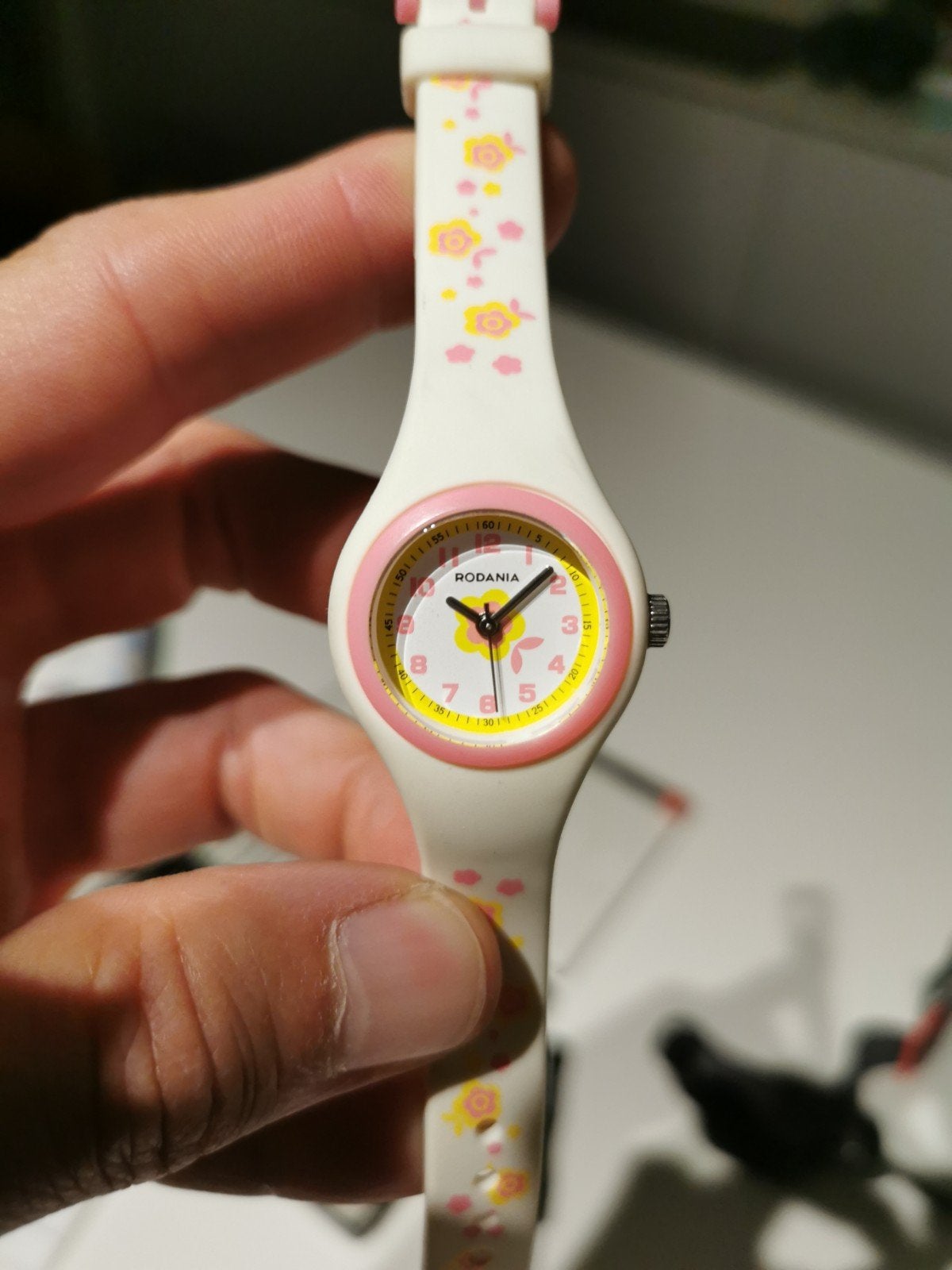 Montre pour enfants Rodania, Enlèvement ou Envoi, Comme neuf, Rose, Fille