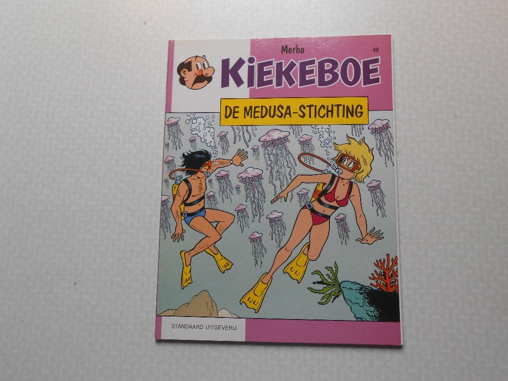 kiekeboe 49 De Medusa-stichting 1991 1 ste druk., Eén stripboek, Merho, Nieuw, Ophalen of Verzenden
