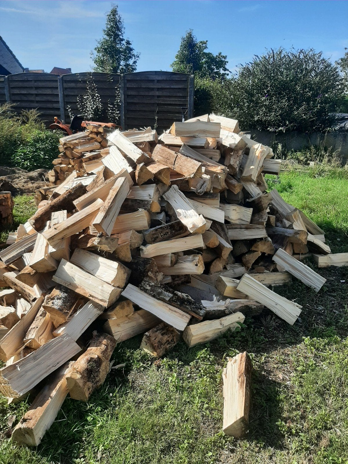 3 kuub zo goed als droog dennenhout, Tuin en Terras, Ophalen of Verzenden