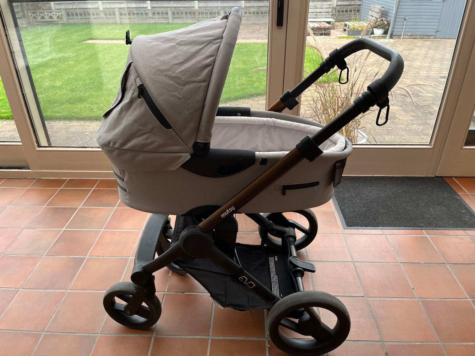 Kinderwagen Mutsy Evo 3-delig, Ophalen, Gebruikt, Combiwagen, Mutsy