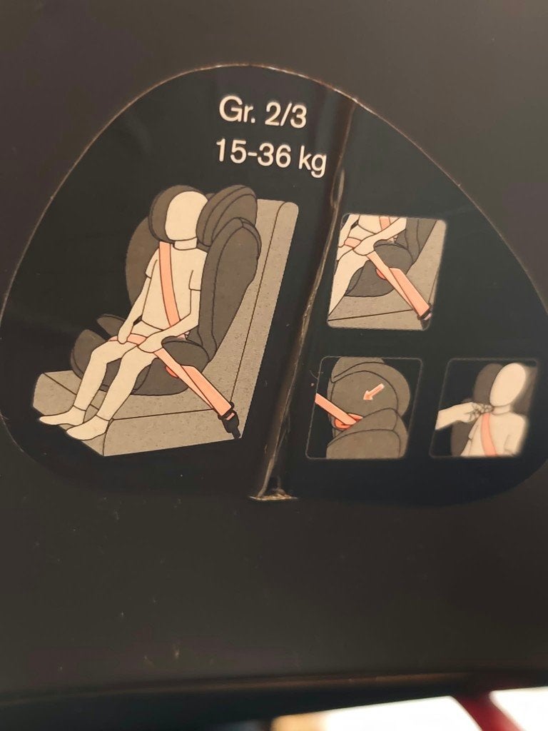 Kinder autostoel  Cybex 15-36 kg, 15 t/m 36 kg, Zo goed als nieuw, Afneembare rugleuning, Isofix