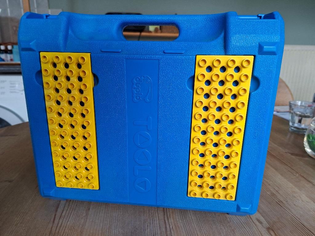 Groot lot VINTAGE LEGO DUPLO 3 bakken, 2 emmers, 1werkkoffer, Kinderen en Baby's, Ophalen, Gebruikt, Overige thema's, Overige typen