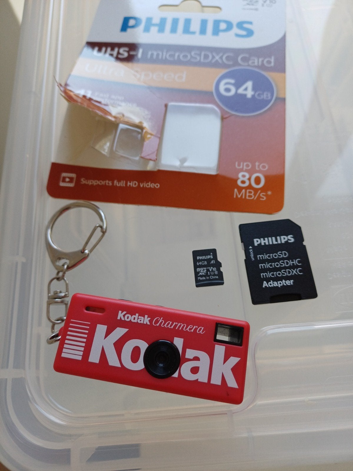Kodak Charmera + sd kaart 64gb, Audio, Tv en Foto, Fotocamera's Digitaal, Ophalen of Verzenden, Nieuw, Overige typen, Kodak
