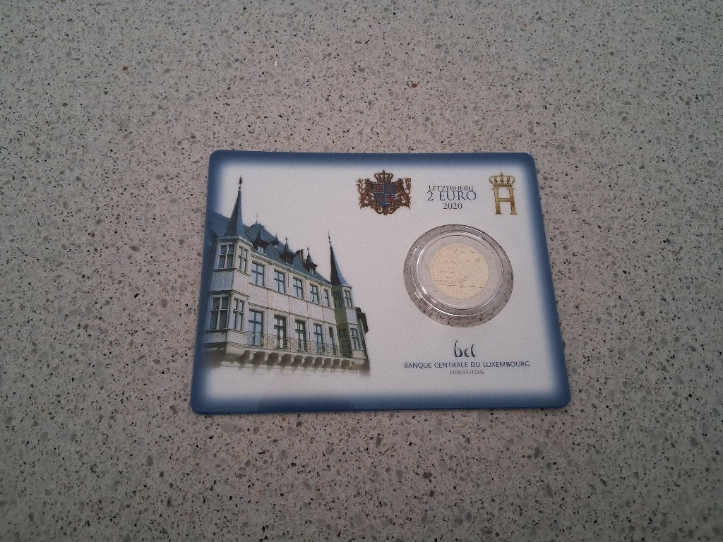 2 euro Luxemburg 2020 Prins Hendrik Coincard, Timbres & Monnaies, Monnaies | Europe | Monnaies euro, Enlèvement ou Envoi, Luxembourg