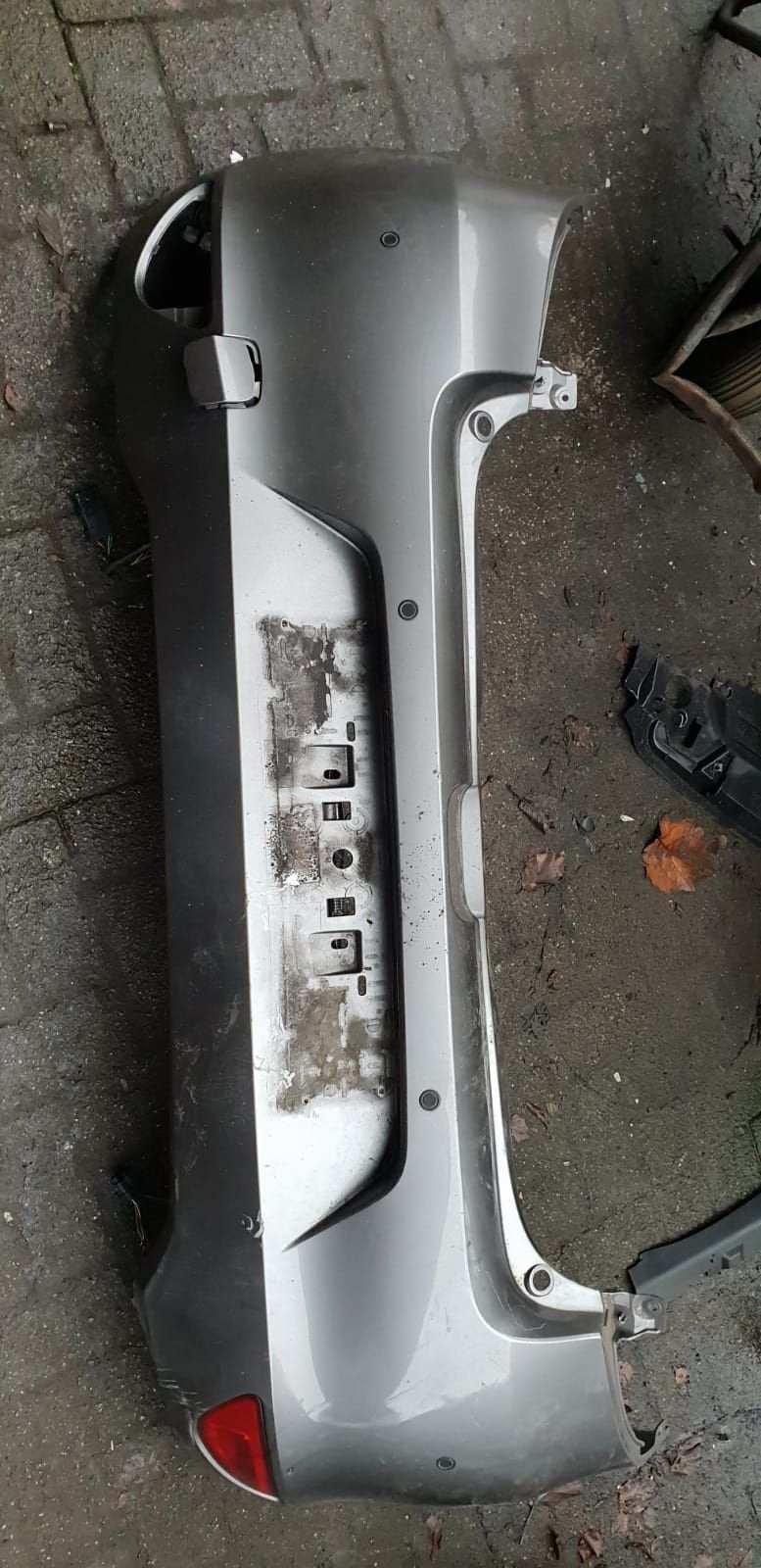 RENAULT CLIO SW  ACHTERBUMPER +,PARKEERSENSOREN BJ 2010, Gebruikt, -, -, Ophalen of Verzenden